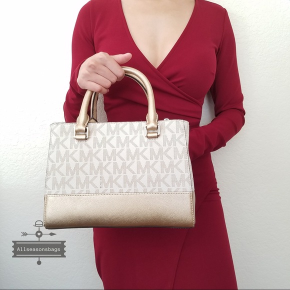 Michael Kors Kellen Xs satchel Vanilla good NWT - Picture 2 of 8